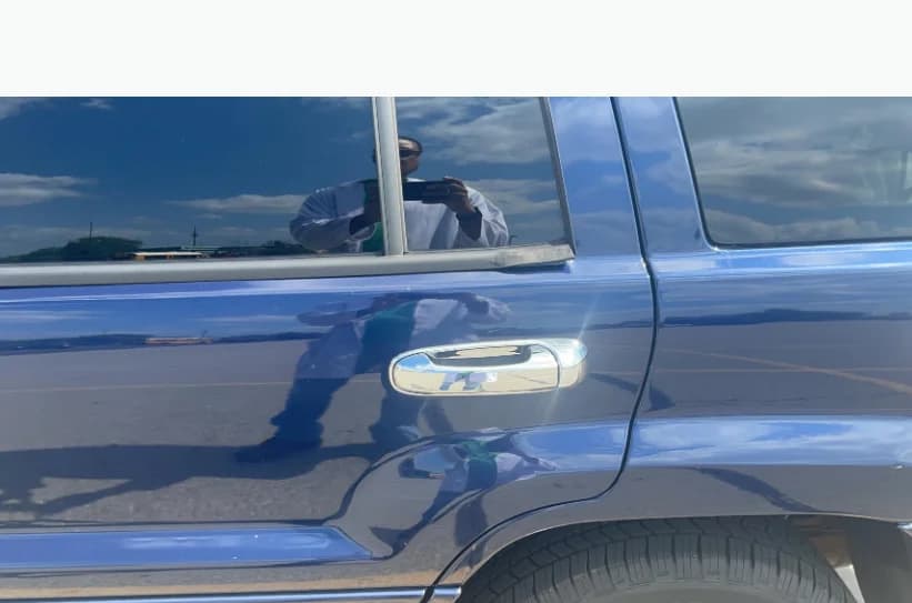 Chrome Exterior Side Door Handle Cover Trim Outer Door Handle Cover Decoration for Jeep Liberty 04-07