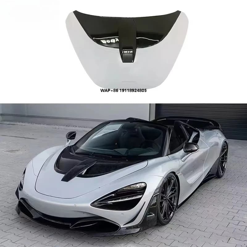 High Quality Dry Carbon Novite Hood Good Fitment for 720S Excellent Exterior Accessory