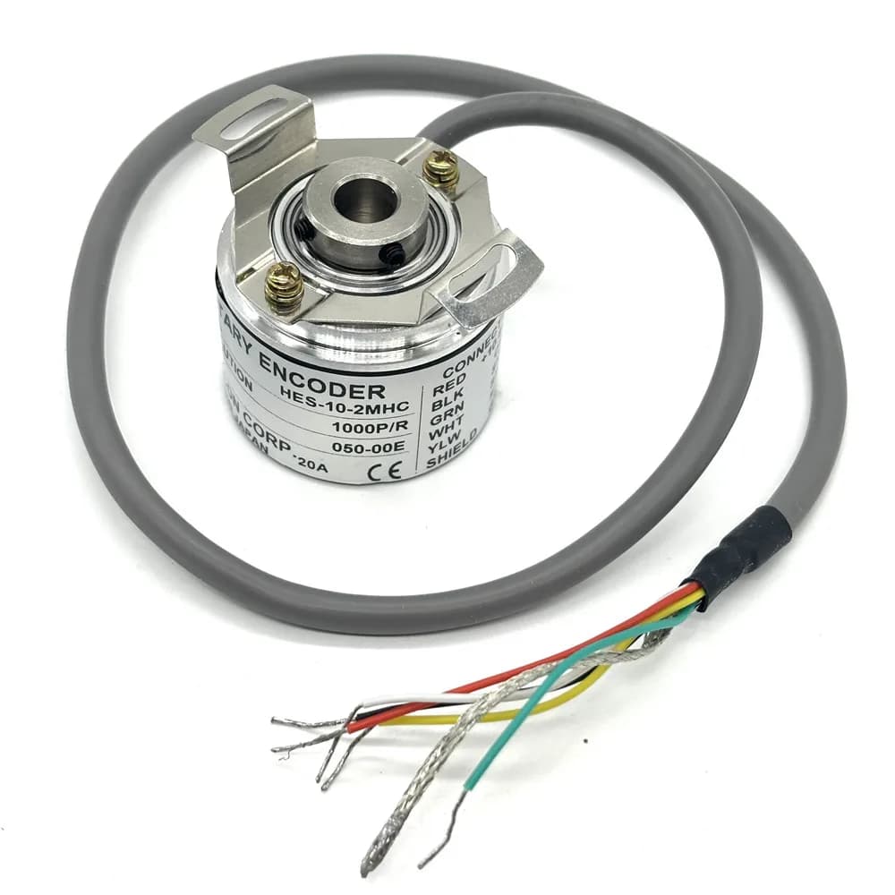 HES-10-2MHC Hollow Optical Encoder Domestic Open Collector Output Resolution 20~ 3600 P/R