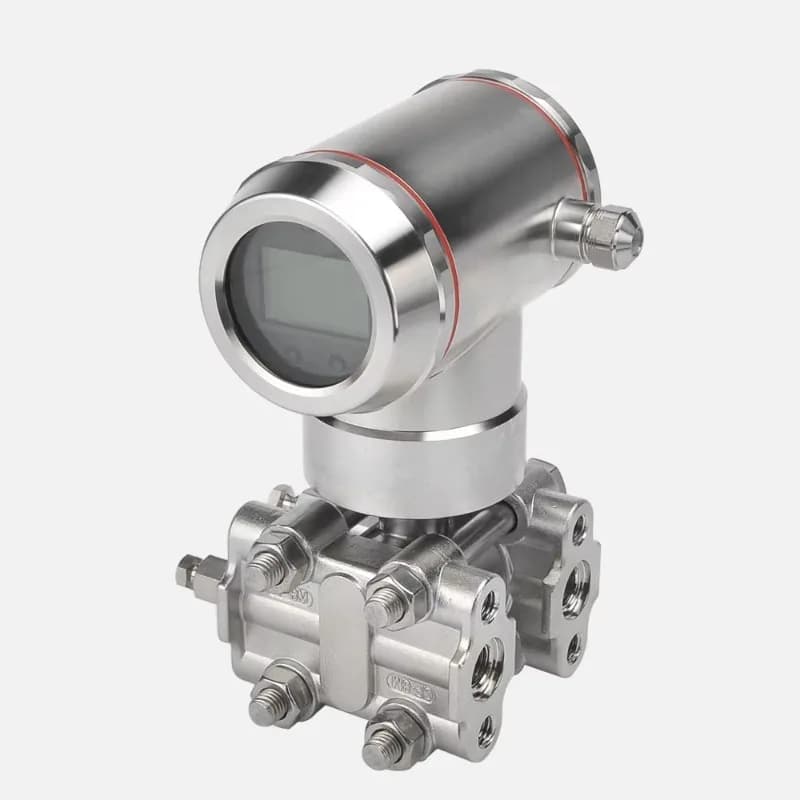 All stainless steel digital, liquid level transmitter 4-20mA RS485 intelligent differential pressure transmitter