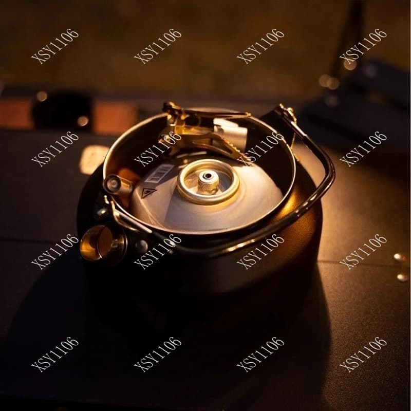 Mini Portable Water Kettle for Camping Outdoor Picnic Hiking - Compact Tea Boiler Compatible with Camping Stove