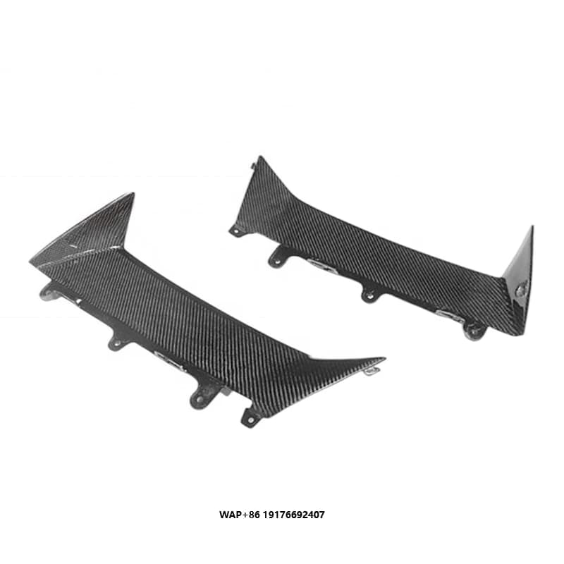 Dry Carbon Fiber OEM Style Rear Fenders Air Intake Side Vent Intakes Rear Fender Grille for  Aventador LP700 LP720