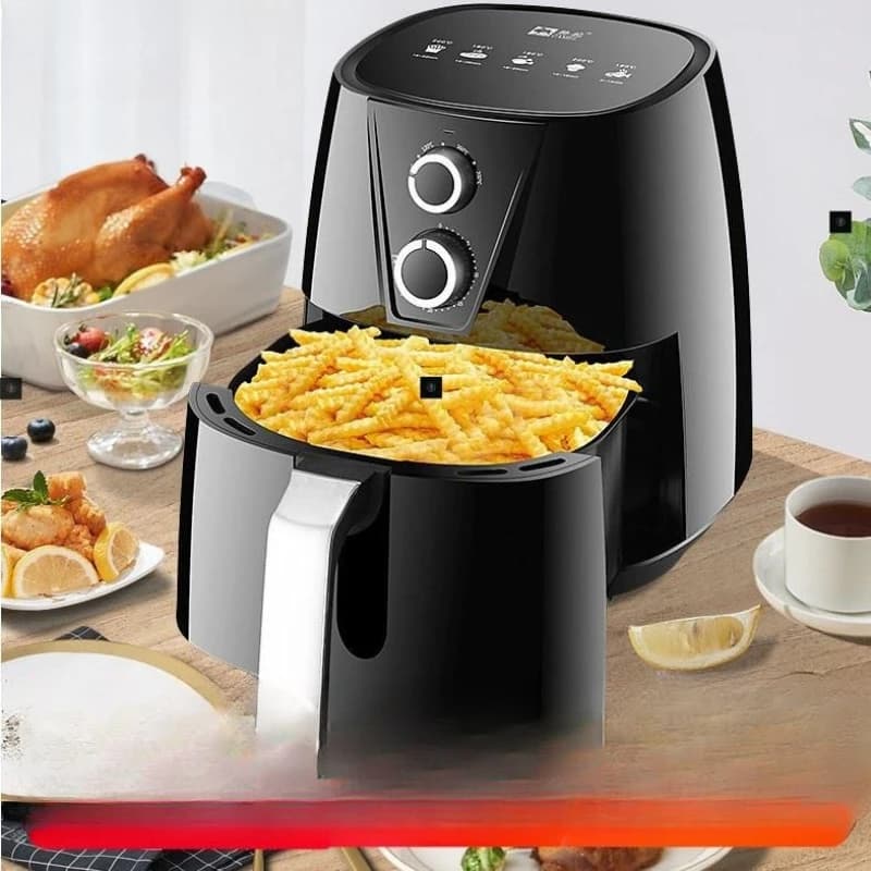 6L Large Fryer Airfryer full automatic oil free pan