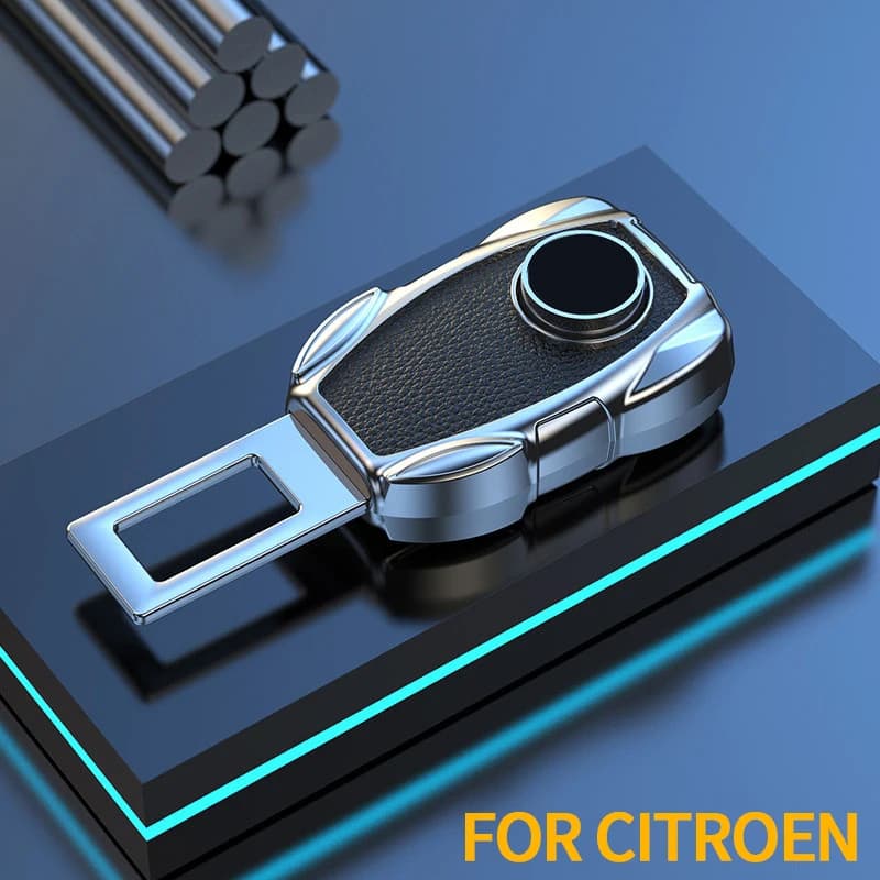 Car Seat Belt Clip Extender Safety Seatbelt Lock Buckle Plug For Citroen C5 X C5 Aircross C3 e-C3 C4 X Berlingo C-Elysée