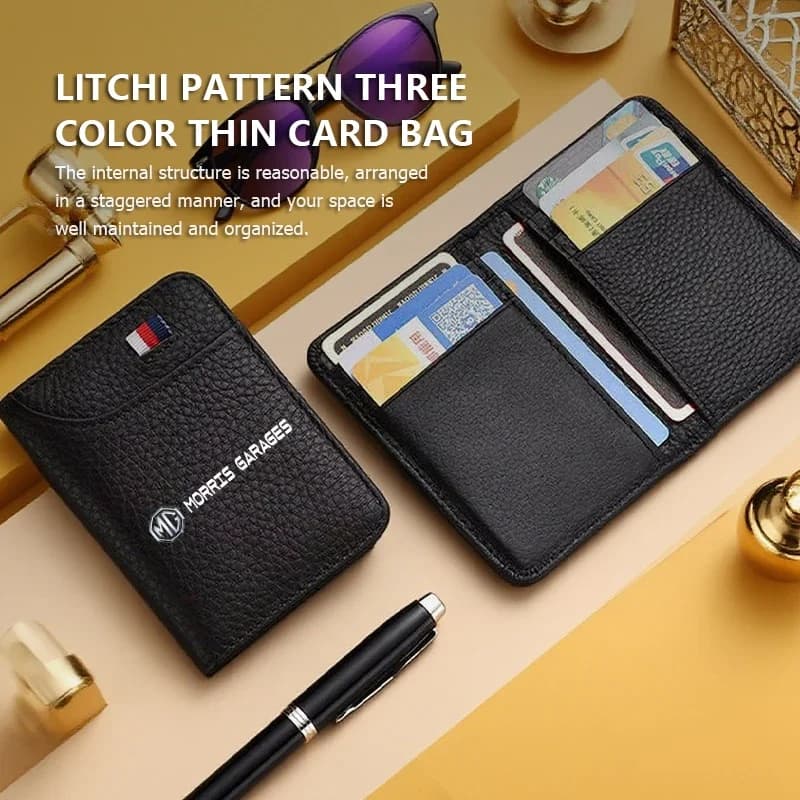 Carbon Fiber Car Driver License Cover Driving Documents Wallet For MG GT 3 5 6 7 GS Pilot HS ZS ZX