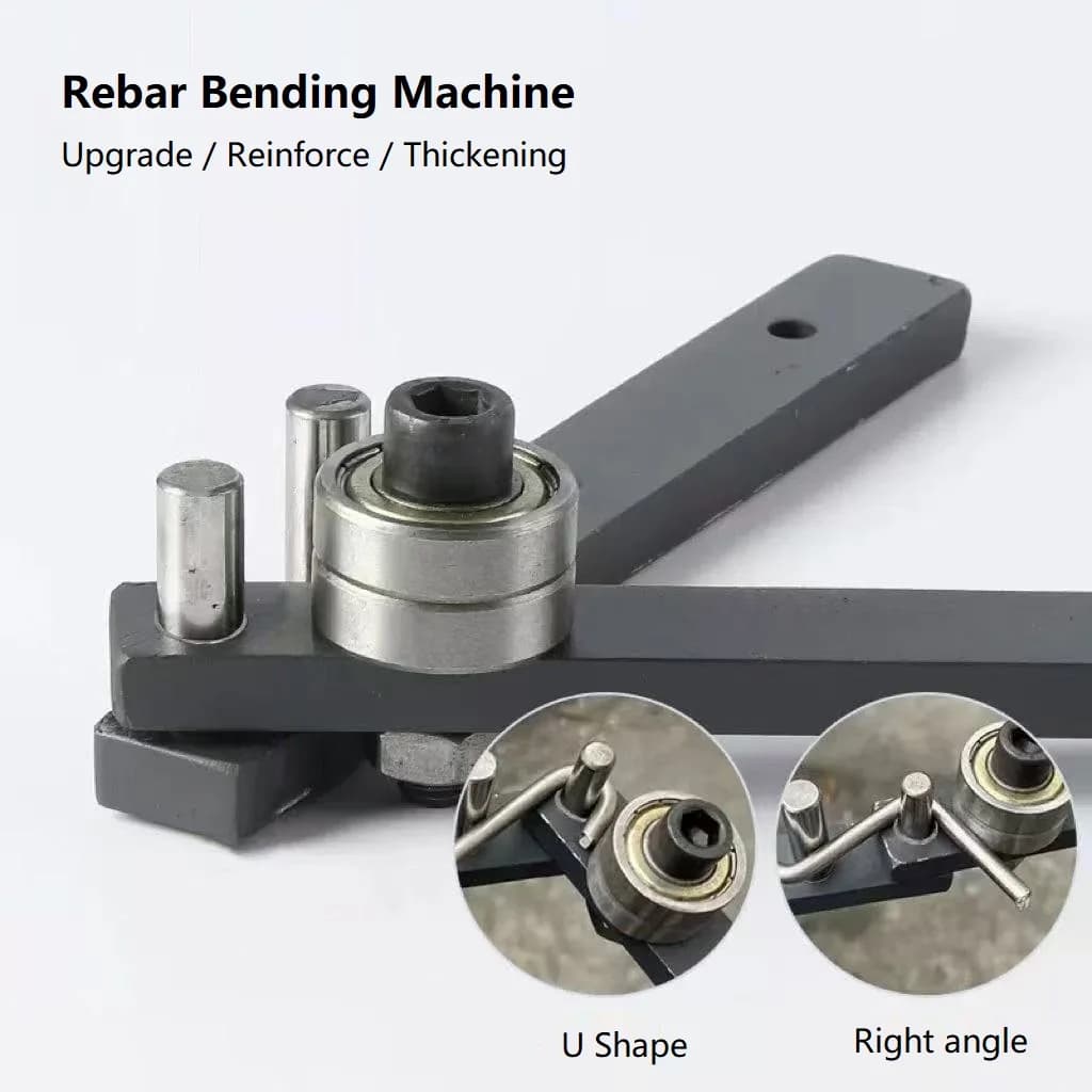 1-4mm Metal Bending Machine Steel Bar Benders DIY Braided Basket Anchor Hook Iron Steel Copper Bar Light Manual Bending Tool
