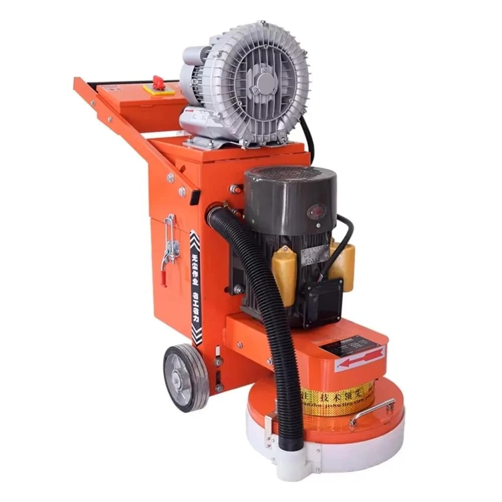 G400  220V External Fans Epoxy Floor Grinder Concrete Concrete Floor Grinding Machine