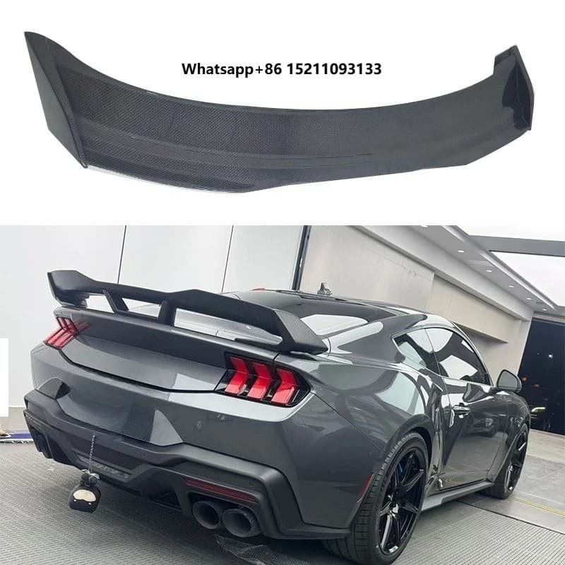 High Quality Dry Carbon Fiber Rear Trunk Spoiler Wing  for Dry Carbon Fiber Rear Wing 2024
