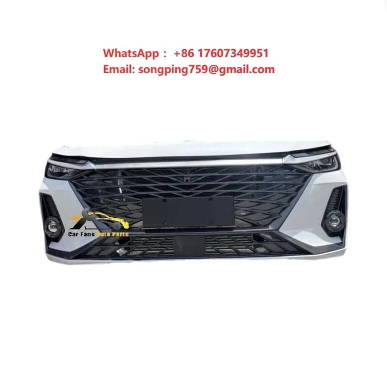 2024 for Chery Arrizo 8 Car Accessories Front Bumper Body Kit with Headlights Grilles Radiators Parts