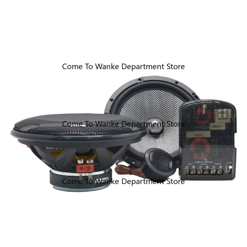 Car Component Speaker 165A S6.5-Inch Vehicle Front Door Audio Speaker Modified High and Low Frequency Speaker