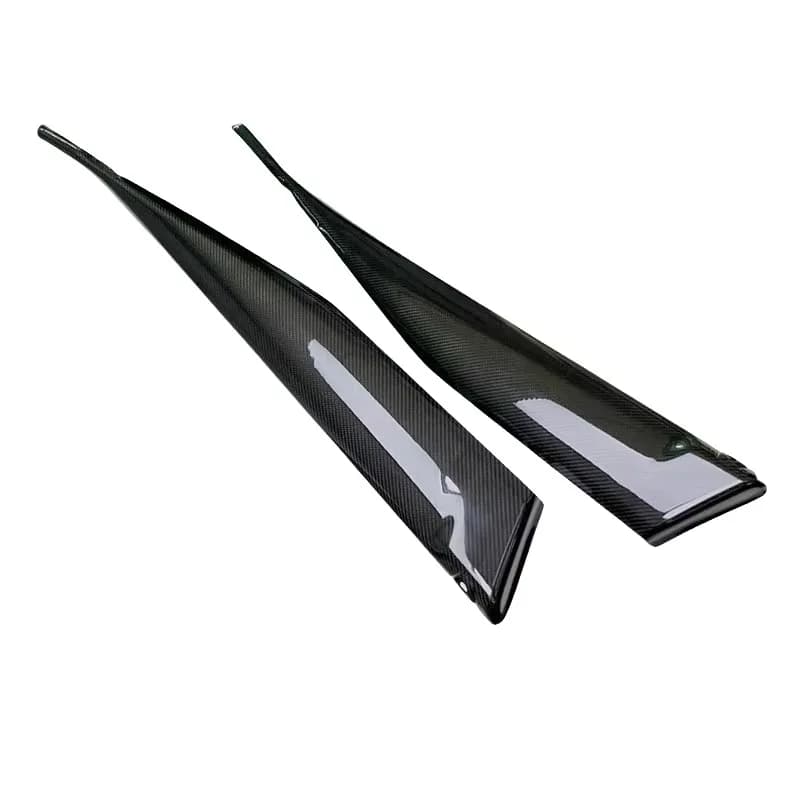 For Toyota SUPRA A90 A91 2019-IN Dry Carbon Fiber Door Trim Strip Dashboard Trim Decorative Cover Interior Trim Kit