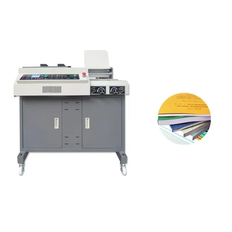 Hardcover Book Gluing Machine/ Automatic Book Hot Glue Binding Machine for Books