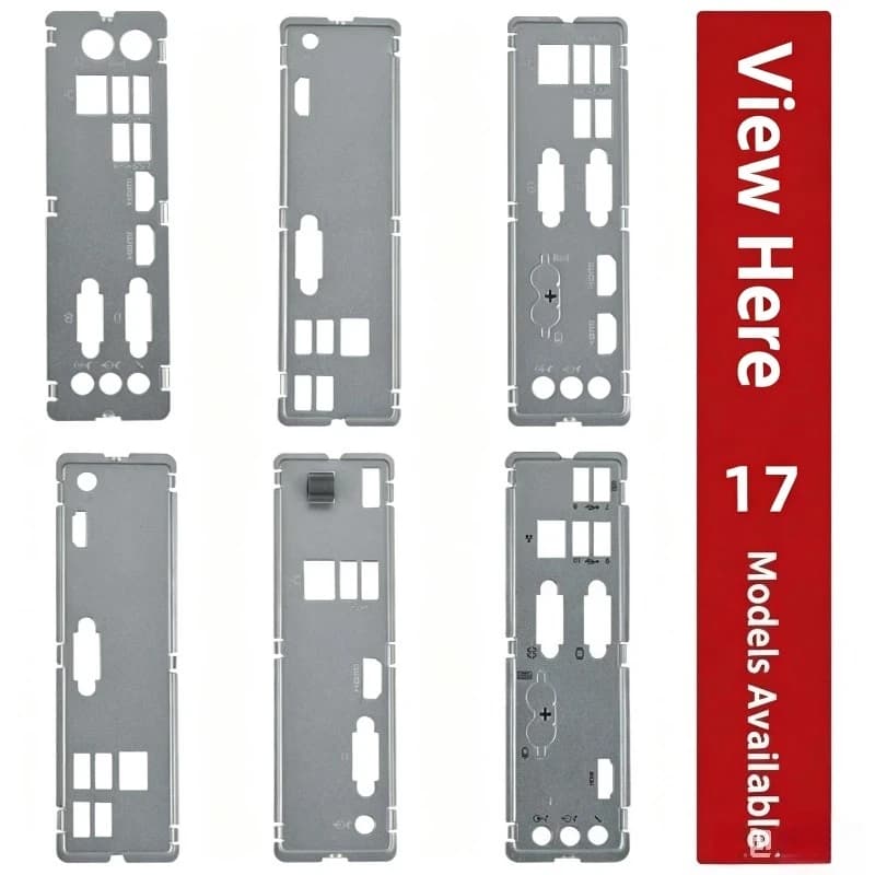 Original Desktop Chassis Backplate I/O Shield IB460CX/660/250MH IQ270MS 510AS I470MS