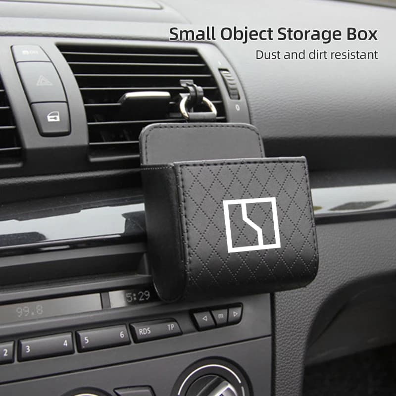 Car Air Outlet Storage Hanging Box Small Object Organizer Case For Zeekr 001 FR 007GT EX1E MIX X 007 009 7X