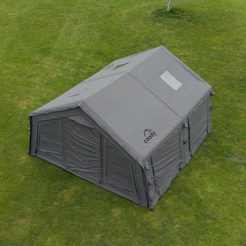 13.6 Air Tent-Gray Gonflable Cotton Durable Outdoor Family Portable 13.6 New Design Camping Air Tent Inflatable Tent