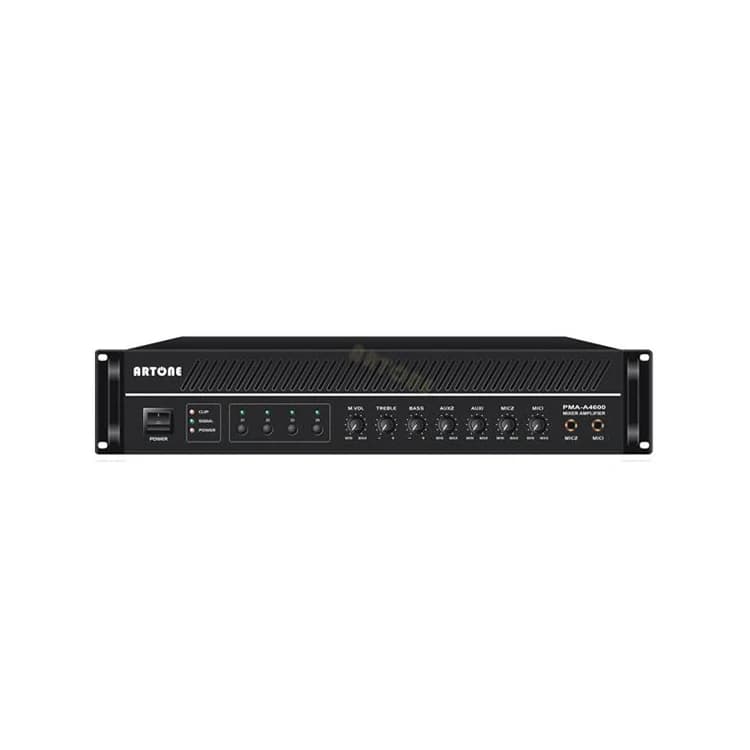 4 Zone Mixer Amplifier 80W 100V  PMA-A4080 Power Amplifier