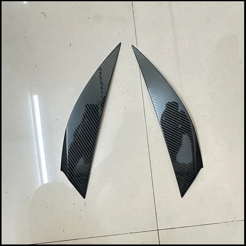 Car styling For Nissan Sentra 2016-2019 Headlight Eyelid Eyebrow Decorate Cover Sticker Trim Auto Parts Accessories