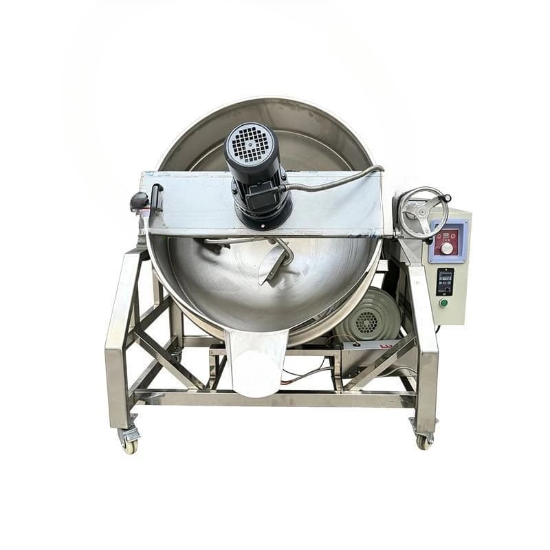 Electric heating commercial mixer, hot pot base, chili sauce, tempeh sauce, automatic wok
