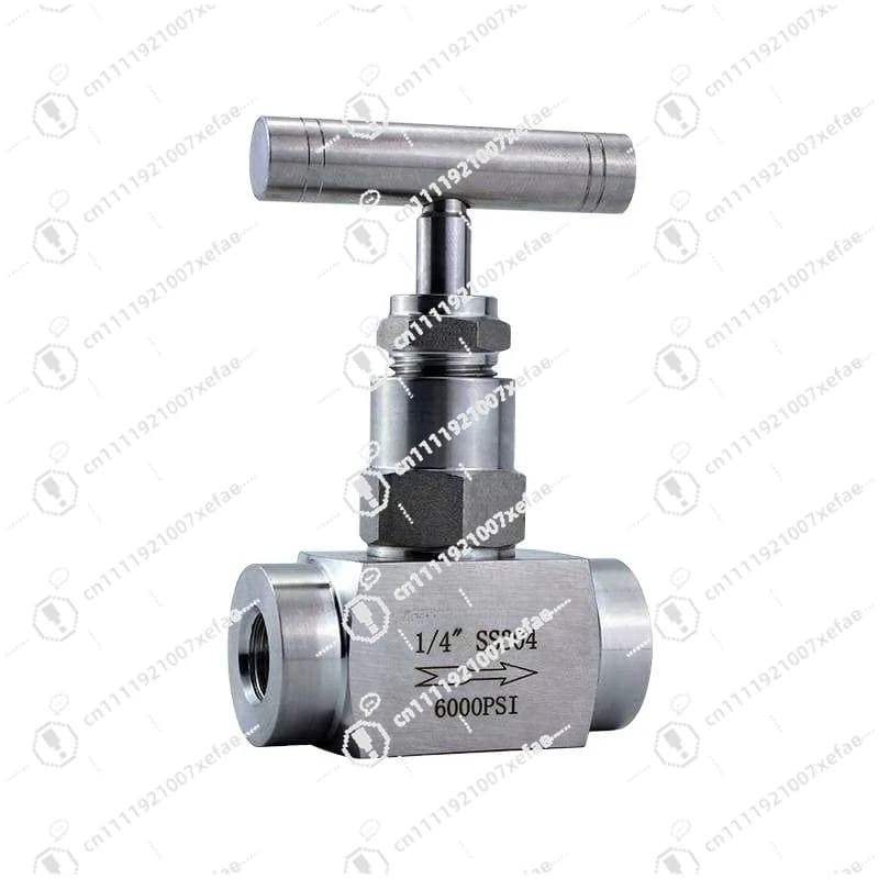1/8 "1/4" 3/8 "1/2" 3/4 "1" BSP internal thread 304 stainless steel high pressure needle valve flow control shut-off needle