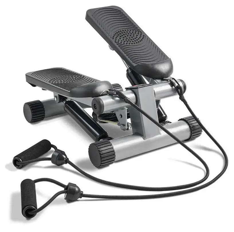 Fitness Adjustable Mini Stepper With Resistance Bands for Exercise Step Machine Mini Stepper