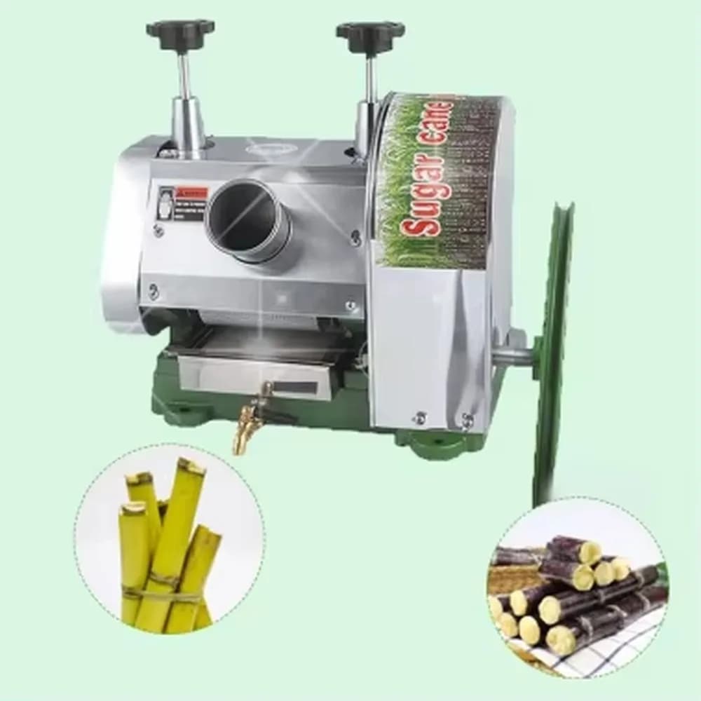 Commercial Electric Sugar Cane Juicer Machine Stainless Steel Automatic Fruit Squeezer Heavy Duty for Restaurant and