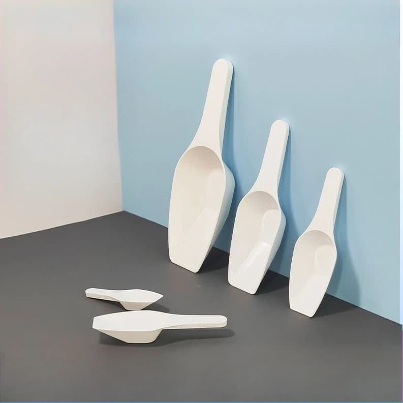 Laboratory Measuring Spoon Plastic Medicine Spoon Powder Spoon 10/25/50/100/250/1000ml Sampling Shovel Medicine Shovel s S