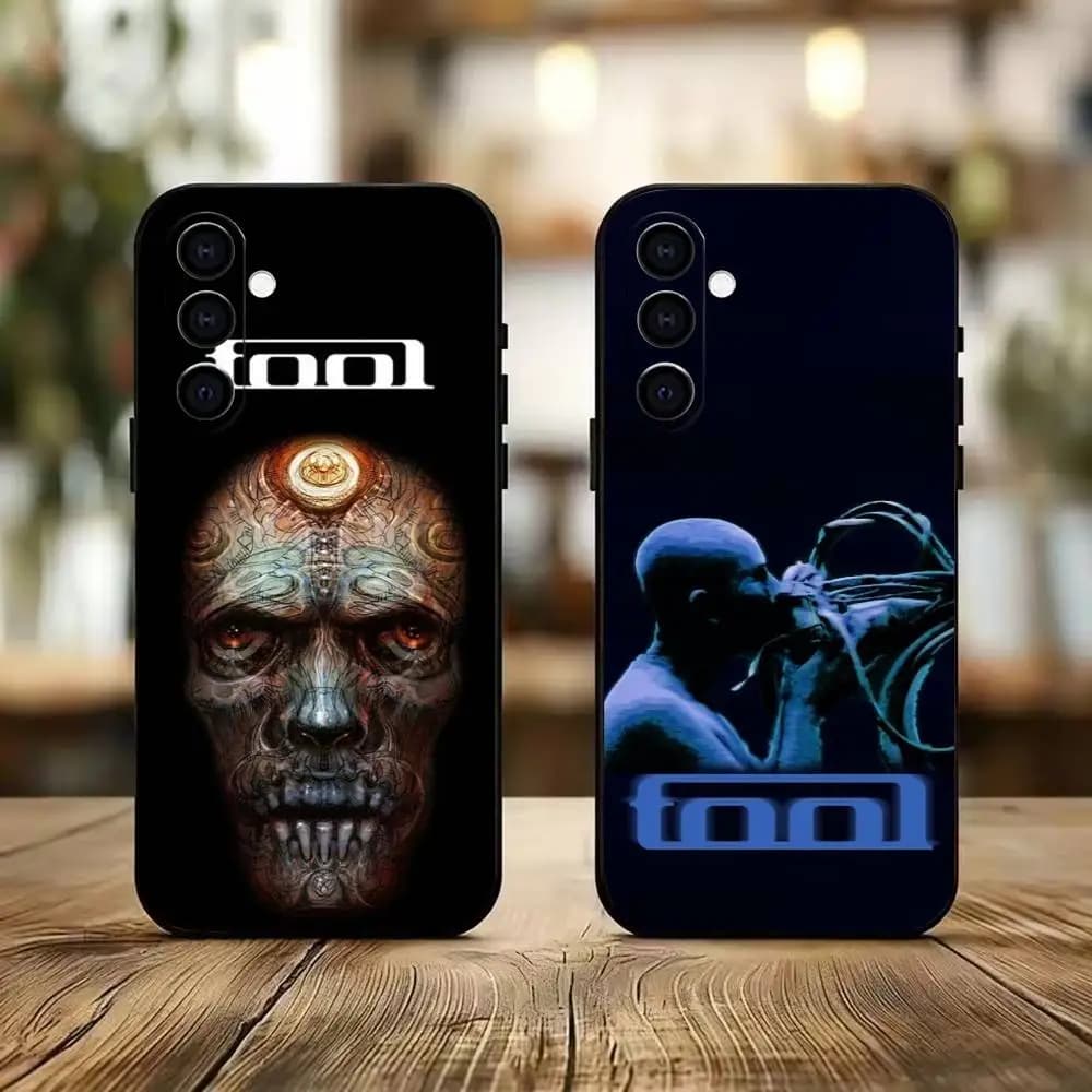 Music TBR-Tool Band Rock  Phone Case Black Silicone Soft For Samsung Galaxy A73,A72,A71,A70,A53,A52,A51