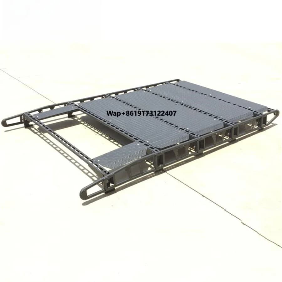 G Class W463 G63 G65 G350 G55 G500 G550 Car Roof Rack with Skylight or Without Skylight Rear Ladder Cross Stainless Steel