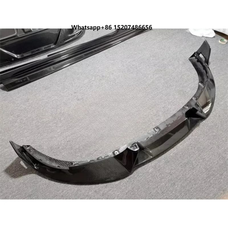 Carbon Fiber Front Lip Front Bumper Spoiler Front Bumper Lip
