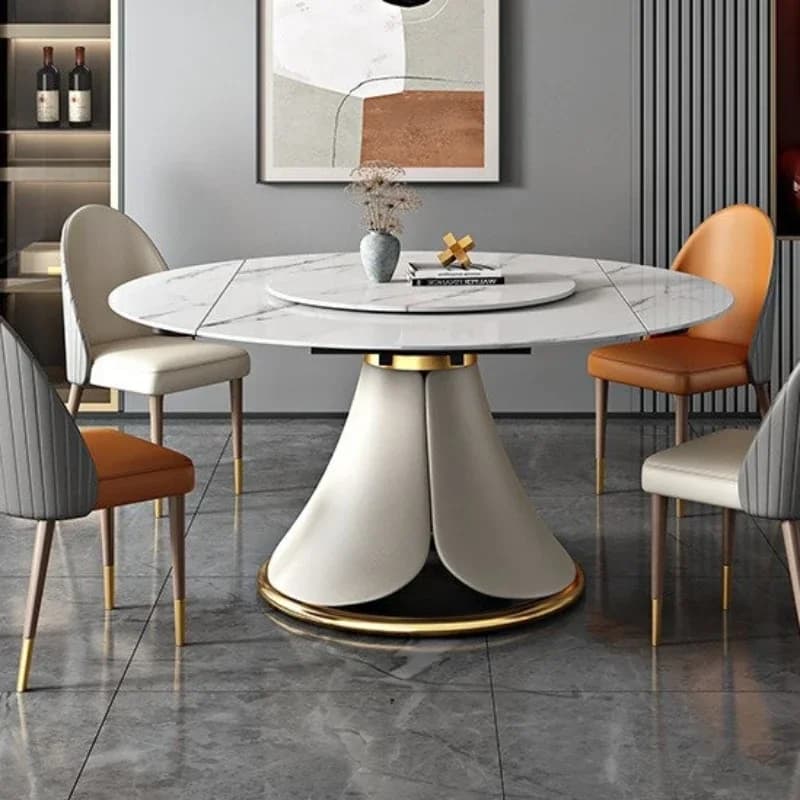 ZSedentary Dining Table Kitchen Extendable Luxury Rectangular Room Modern Rooms Reception Tables Mesa Comedor Designer CoffeeZ