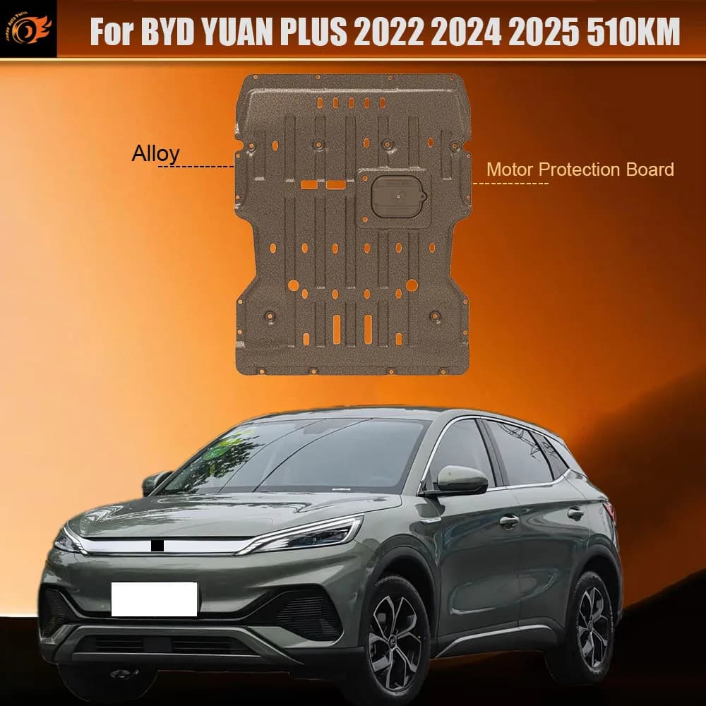 Accessories Alloy Motor Battery chassis Protection Device For BYD YUAN PLUS 2022 2024 2025 510KM Motor Protection Board
