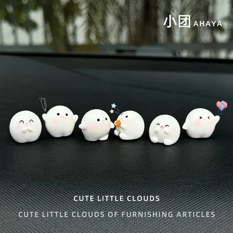 Healing car interior accessories ornaments car center console 2024 new internet celebrity goddess car in-car