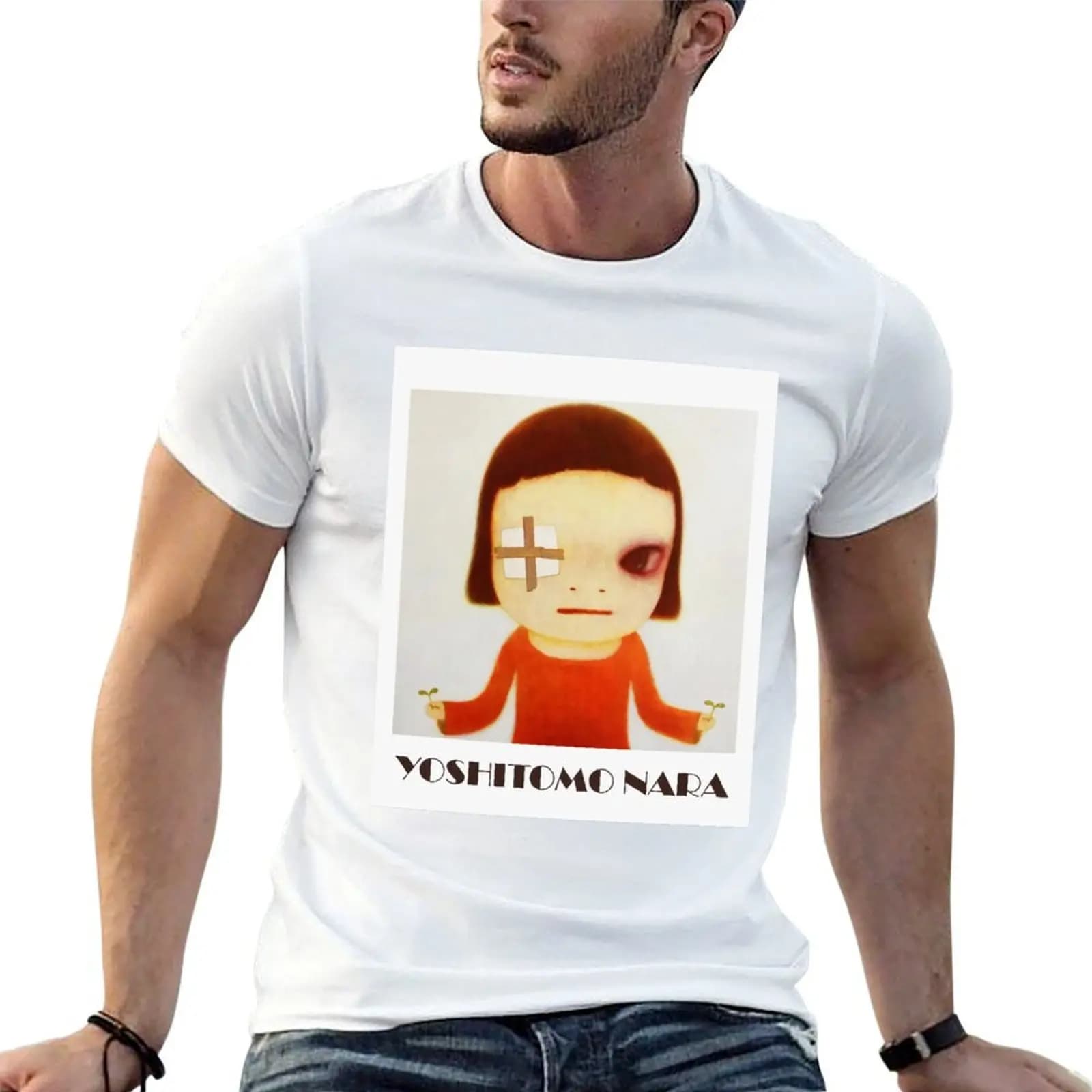 Nara Yoshimoto Art Japanese, pop art T-Shirt aesthetic clothes blanks heavyweight t shirts for men