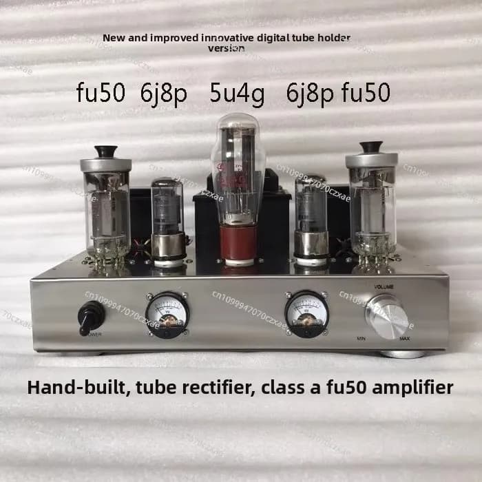 Classic Innovative Version of Pure Manual Shed Tube, Rectifier 6j8p Push Fu50 Bile Machine Power Amplifier Finished Machine