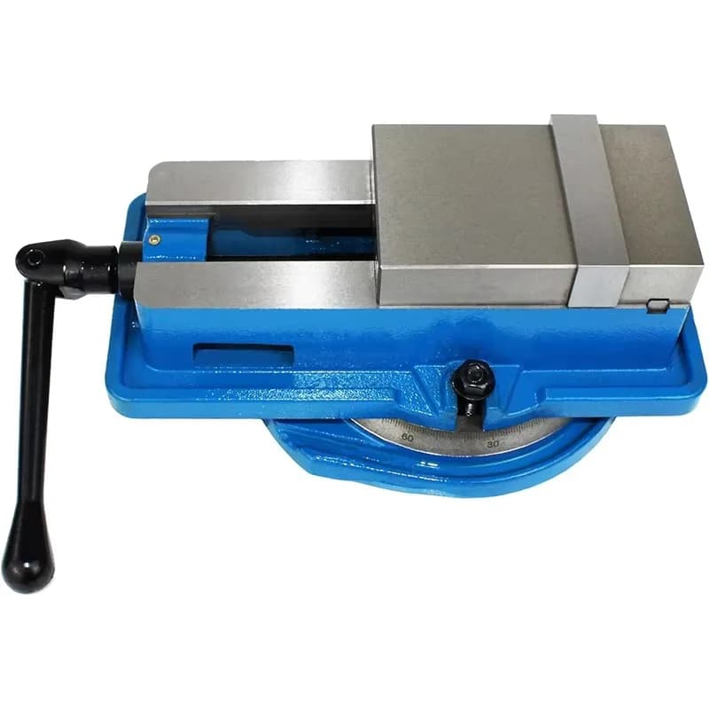 4" Milling Machine Lockdown Vise Swiveling Base Hardened Metal CNC Vise Precision