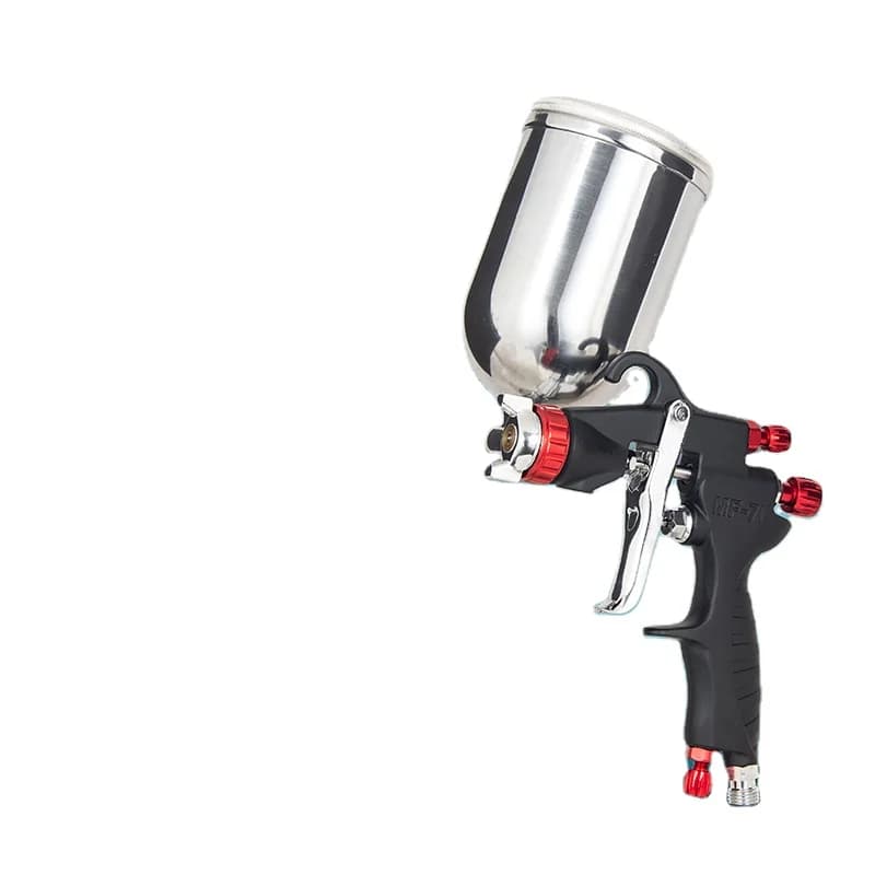 HighW71 High Quality Eco-Friendly HVLP Air Spray Gun 1.3mm 400ML Capacity Painting Tool Pistola De Pintar