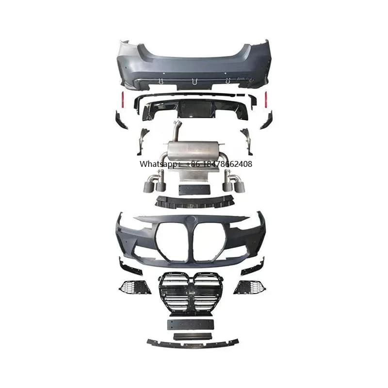 Hot Selling Vehicle Accessories G80 M3 PP Plastic Body Kit Car Bumper for  3 Series F30 2012-2019