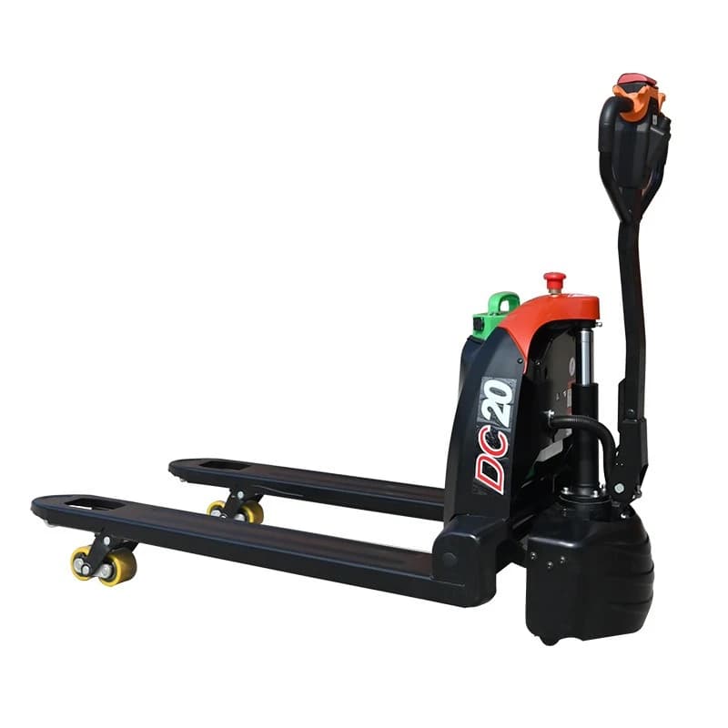 Walking lithium battery electric truck hydraulic forklift