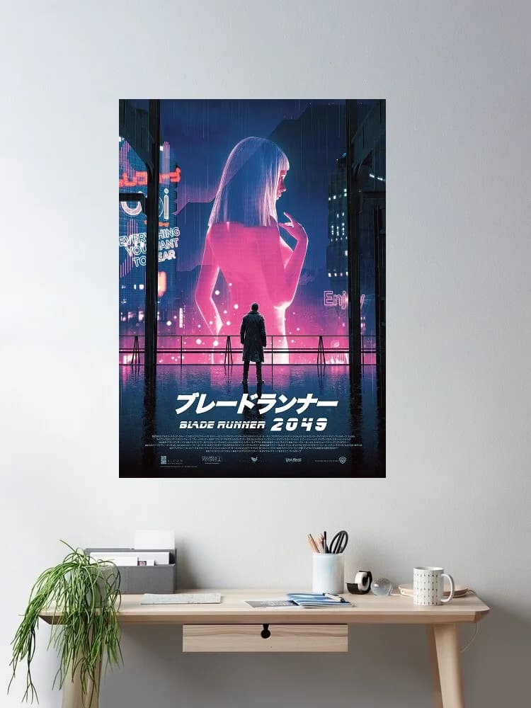 Blade Runner 2049 Movie Art Print Canvas Poster, Living Room Decor, Home Wall Picture