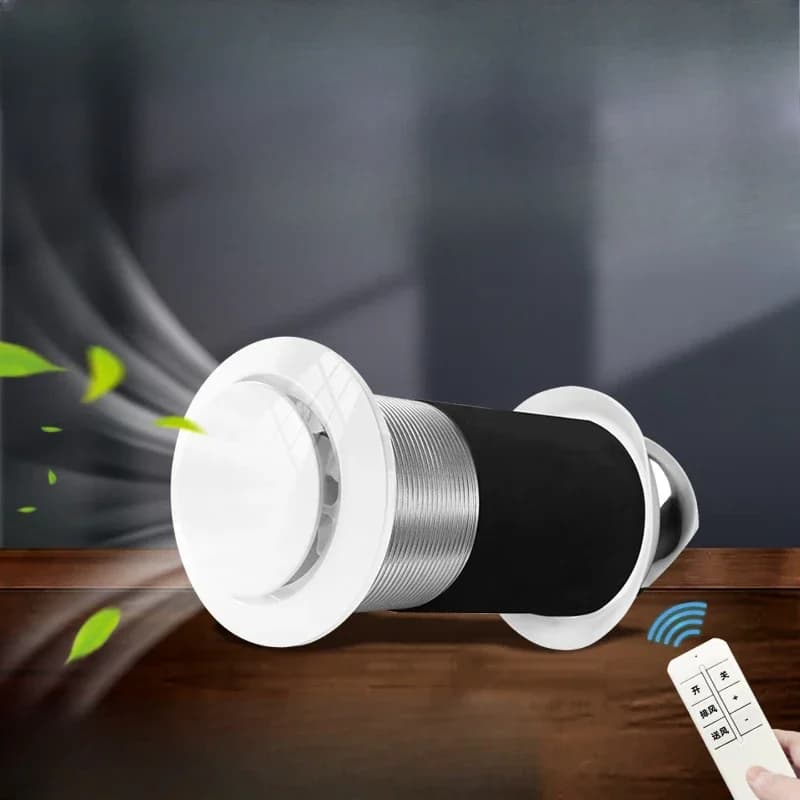 Electrical appliances through the wall integrated wall-mounted window fresh air system bidirectional timing cycle bedroom househ