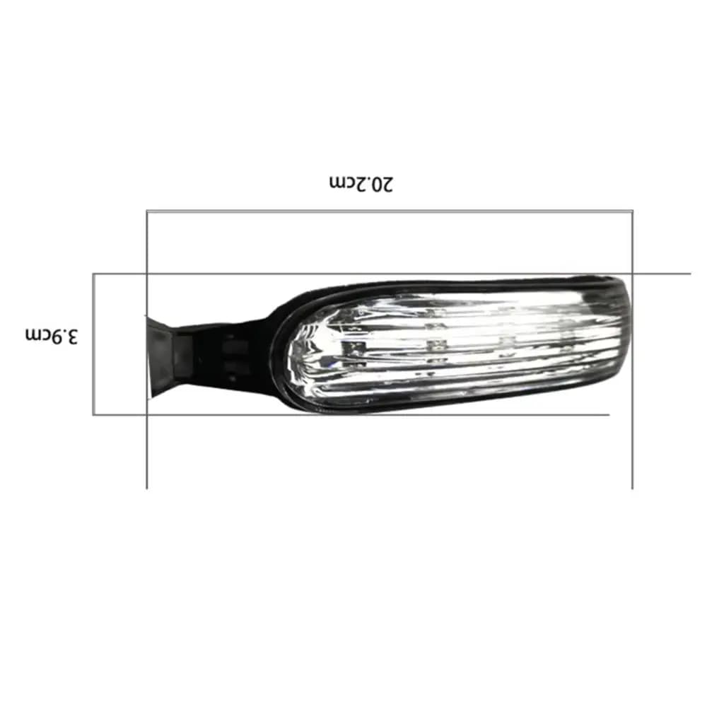 LED Side Mirror Indicator Turn Signal for Mercedes Benz W163 ML Class 2002-2005 1638200521 1638200621 Lamp Lights