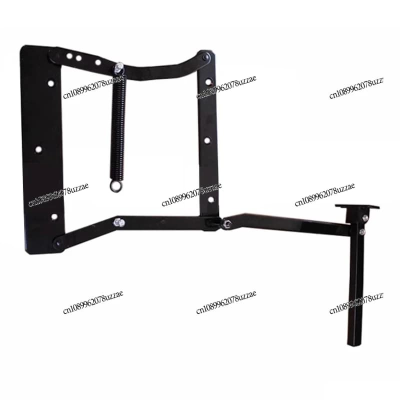 Sofa Bed Multi-functional Hardware Hinge Pull-out Telescopic Storage Bed Iron Frame Folding Bracket Slide Guide Rail