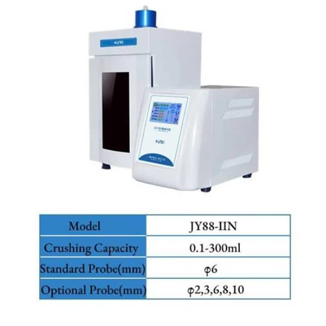 250W Laboratory Type Uitrasonic Homogenizer JY88-IIN