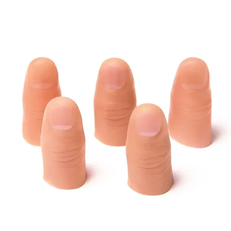 Simulated Prosthetic Limb Prosthetic Finger Cover Disabled Broken Finger Cover Prosthetic Limb Silicone