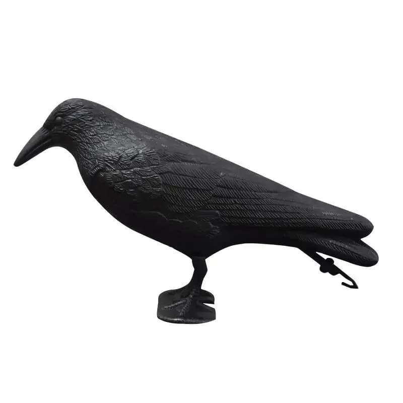 Crow Raven Bird Repellent Pest Control Against Pigeon Repellent Scarer Garden Parking Balcony Outdoor Deterrent Scarecrow