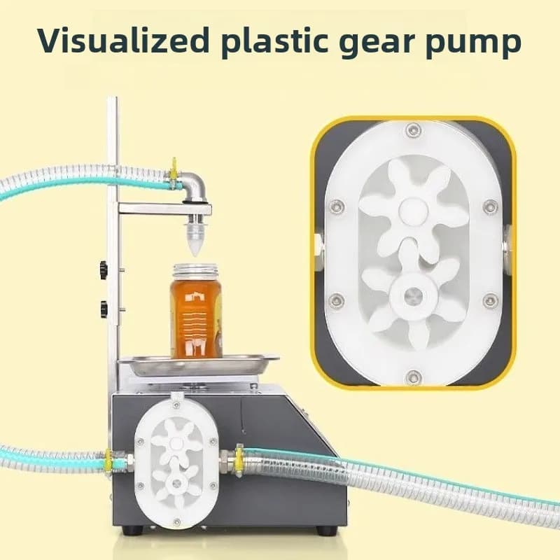Honey filling machine numerical control quantitative viscous liquid bottling equipment, automatic packing machine