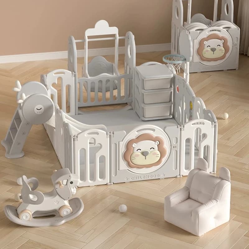 Game fence Baby guardrail Baby crawling on the ground Toddler indoor climbing mat Children's amusement park