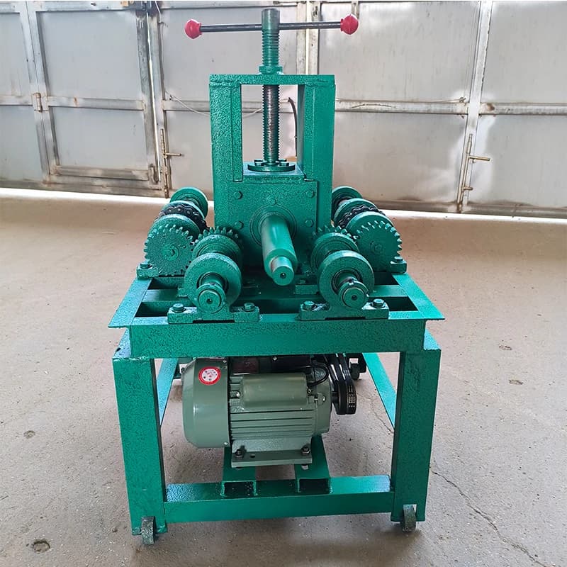Stainless Steel Type 76 Rolling Machine, Complete Set of square and Round Tube Molds, Multi-functional Tube Bending Machine.