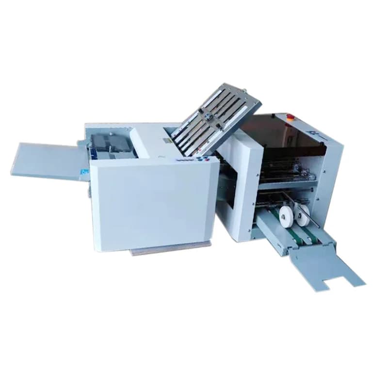 A4A3 Cross Folding Machine Manual Paper Folding Machine Folding Machine Continuous Automatic