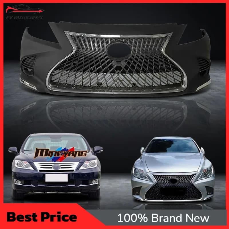 【2026】New 2020 F Sport Design Facelifts Car Bumpers Body Kit With Fog Light Function For Lexus LS460L Ls600H Ls460 2006-2012